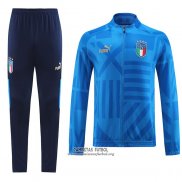 Chandal de Chaqueta del Italia 2022/2023 Azul