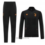 Chandal de Chaqueta del Juventus 2020/2021 Negro y Naranja