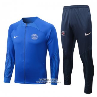 Chandal de Chaqueta del Paris Saint-Germain 2022/2023 Azul