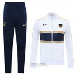 Chandal de Chaqueta del Pumas UNAM 2020/2021 Blanco