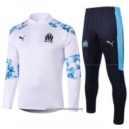 Chandal de Sudadera del Olympique Marsella 2020/2021 Blanco