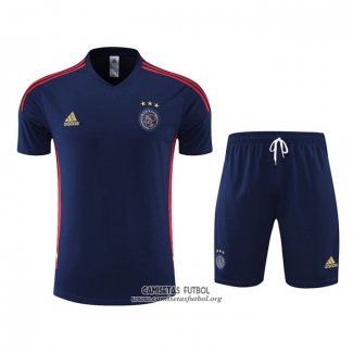 Chandal del Ajax Manga Corta 2022/2023 Azul - Pantalon Corto