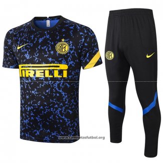 Chandal del Inter Milan Manga Corta 2020/2021 Azul