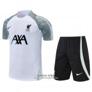 Chandal del Liverpool Manga Corta 2022/2023 Blanco - Pantalon Corto