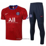 Chandal del Paris Saint-Germain Manga Corta 2020/2021 Rojo