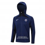 Chaqueta con Capucha del Paris Saint-Germain 2022/2023 Azul