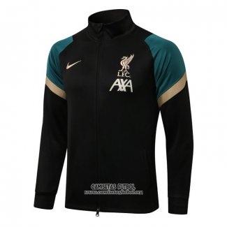 Chaqueta del Liverpool 2021/2022 Negro y Verde