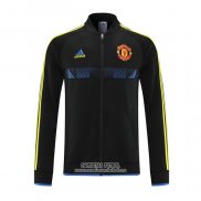 Chaqueta del Manchester United 2021/2022 Negro y Azul