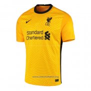 Tailandia Camiseta Liverpool Portero 2020/2021 Amarillo