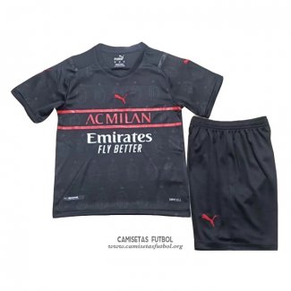 Camiseta AC Milan Tercera Nino 2021/2022