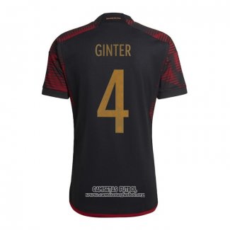 Camiseta Alemania Jugador Ginter Segunda 2022