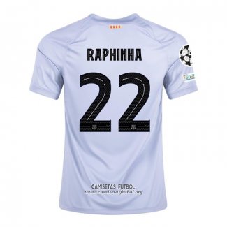 Camiseta Barcelona Jugador Raphinha Tercera 2022/2023