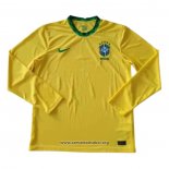 Camiseta Brasil Primera Manga Larga 2020/2021