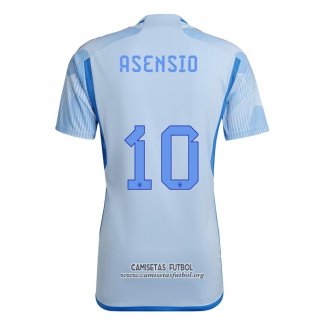 Camiseta Espana Jugador Asensio Segunda 2022
