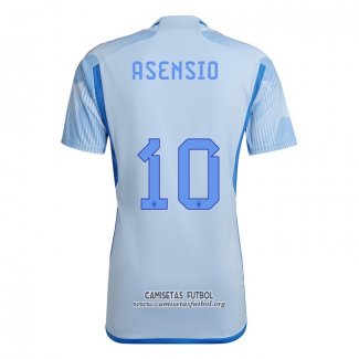 Camiseta Espana Jugador Asensio Segunda 2022