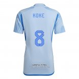 Camiseta Espana Jugador Koke Segunda 2022