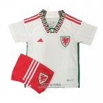 Camiseta Gales Segunda Nino 2022