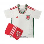 Camiseta Gales Segunda Nino 2022