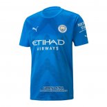 Camiseta Manchester City Portero 2022/2023 Azul