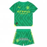 Camiseta Manchester City Portero Nino 2023/2024 Verde