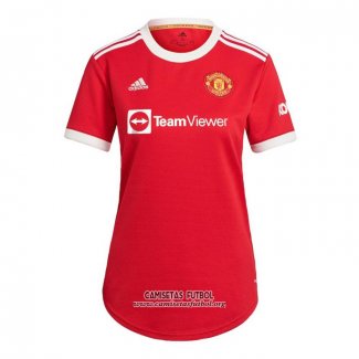 Camiseta Manchester United Primera Mujer 2021/2022