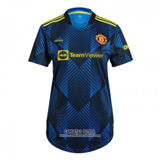 Camiseta Manchester United Tercera Mujer 2021/2022