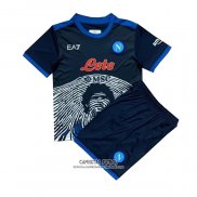 Camiseta Napoli Maradona Special Nino 2021/2022