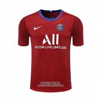 Camiseta Paris Saint-Germain Portero 2020/2021 Rojo