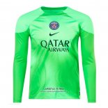 Camiseta Paris Saint-Germain Portero Manga Larga 2022/2023 Verde