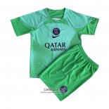 Camiseta Paris Saint-Germain Portero Nino 2022/2023 Verde