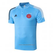 Camiseta Polo del Ajax 2020/2021 Azul