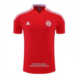 Camiseta Polo del Bayern Munich 2022/2023 Rojo