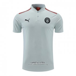 Camiseta Polo del Manchester City 2022/2023 Gris