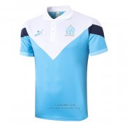Camiseta Polo del Olympique Marsella 2020/2021 Blanco