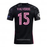 Camiseta Real Madrid Jugador Valverde Tercera 2020/2021