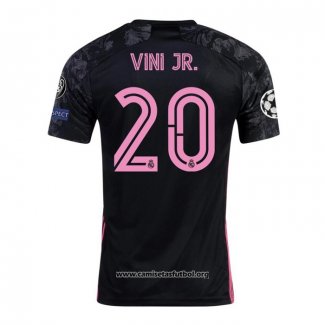 Camiseta Real Madrid Jugador Vini JR Tercera 2020/2021