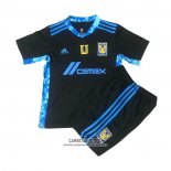 Camiseta Tigres UANL Portero Nino 2021 Azul