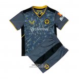 Camiseta Wolves Segunda Nino 2021/2022