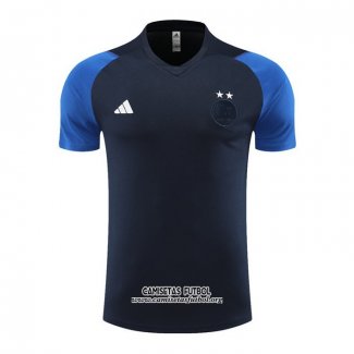 Camiseta de Entrenamiento Argelia 2023/2024 Azul