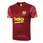 Camiseta de Entrenamiento Barcelona 2020/2021 Rojo
