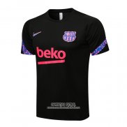 Camiseta de Entrenamiento Barcelona 2021/2022 Negro