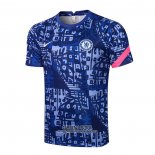 Camiseta de Entrenamiento Chelsea 2021/2022 Azul