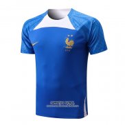 Camiseta de Entrenamiento Francia 2022/2023 Azul