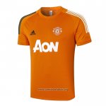 Camiseta de Entrenamiento Manchester United 2020/2021 Naranja