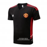 Camiseta de Entrenamiento Manchester United 2022/2023 Negro