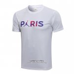Camiseta de Entrenamiento Paris Saint-Germain Jordan 2021/2022 Blanco
