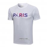 Camiseta de Entrenamiento Paris Saint-Germain Jordan 2021/2022 Blanco