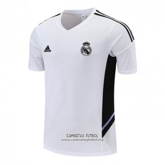 Camiseta de Entrenamiento Real Madrid 2022/2023 Blanco
