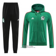 Chandal con Capucha del Mexico 2022/2023 Verde