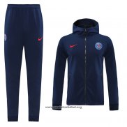 Chandal con Capucha del Paris Saint-Germain 2020/2021 Azul